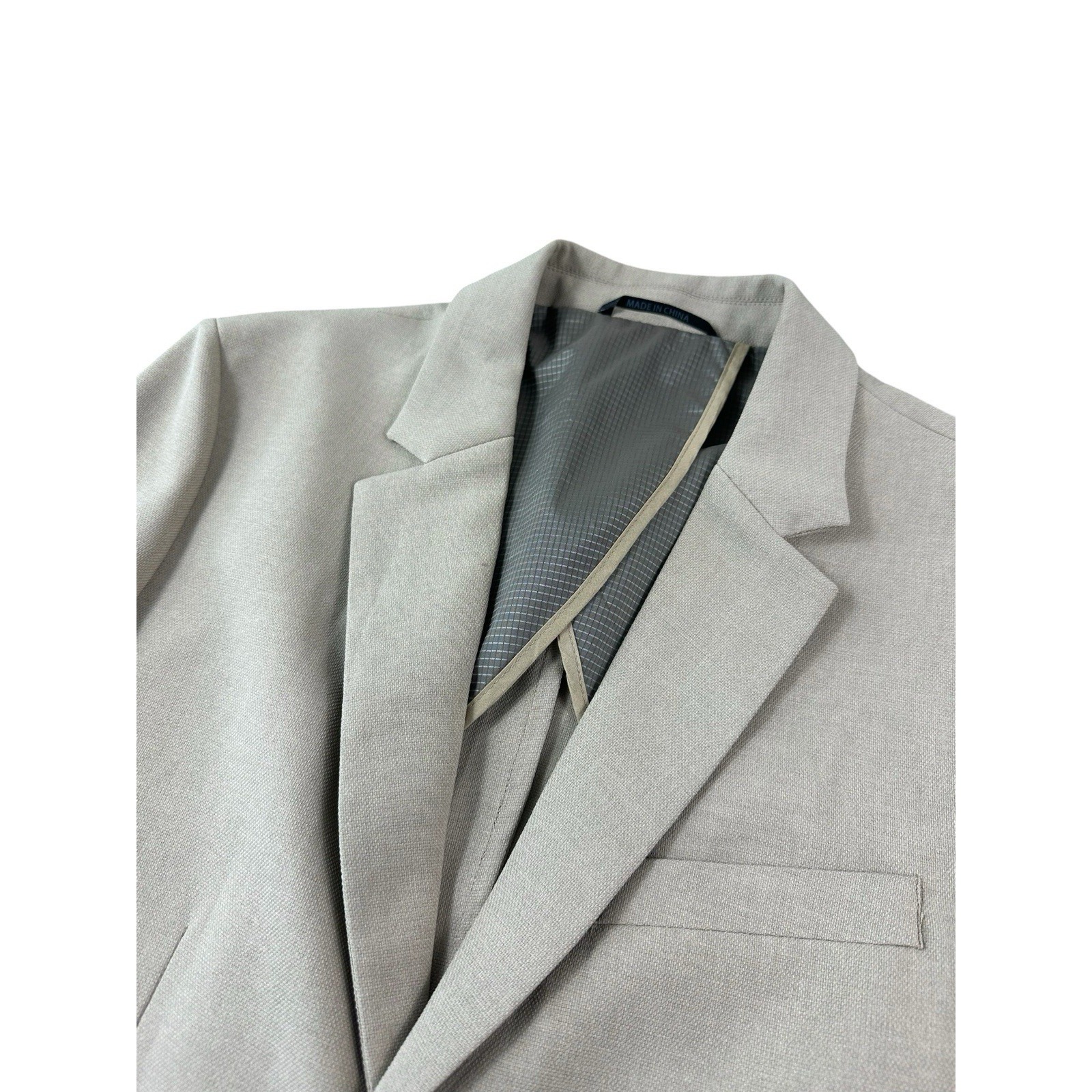 Bluffworks Tan Performance Hopsack Mens Sportcoat Size 38s Slim Nwt — image 2 of 8